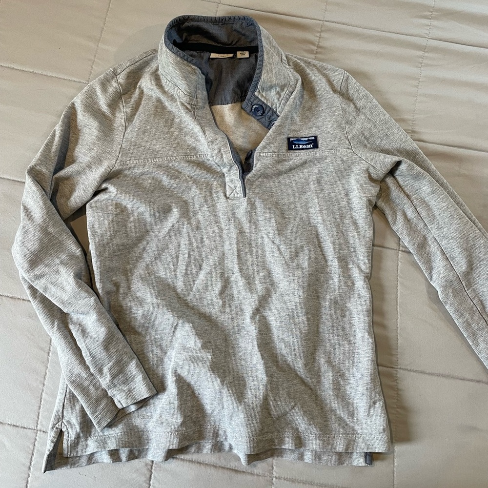 LL Bean Rugby pullover. Women’s medium